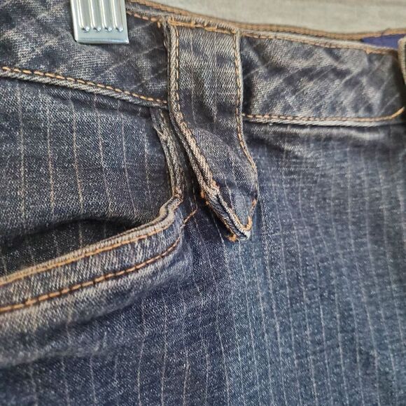 Vintage L.A. Blues Jeans Womens 16 Blue Stretch Straight Leg Denim - Picture 4 of 10